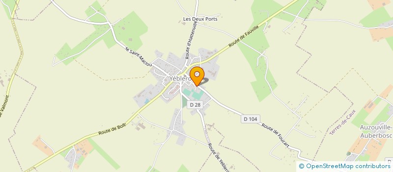 localisation de l'entreprise BRAIN DAMAGE EN TERRE D'ECHOES  YEBLERON