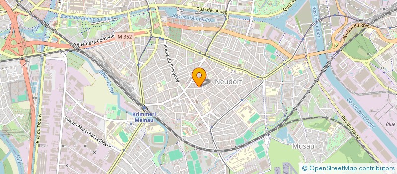 localisation de l'entreprise BRAIN DEV à STRASBOURG