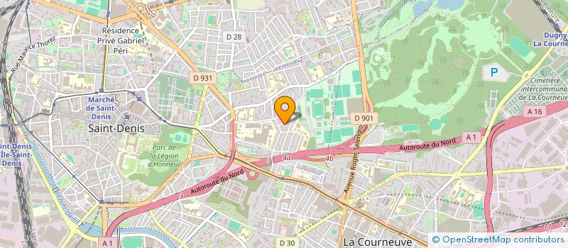 localisation de l'entreprise BRAIN GROUP à SAINT-DENIS