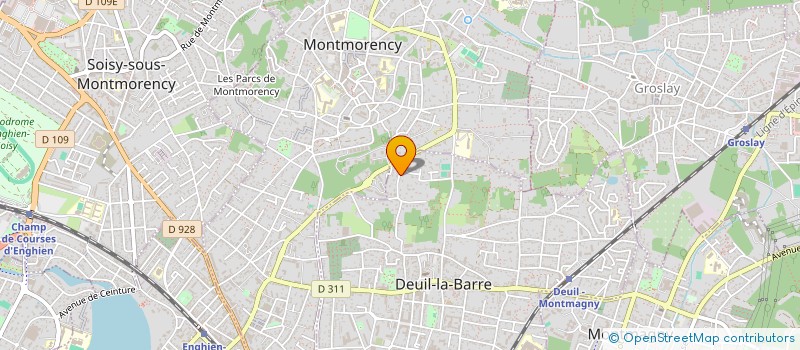 localisation de l'entreprise BRAIN INVESTMENT ASSOCIES à DEUIL-LA-BARRE