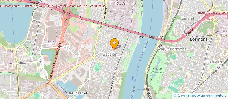 localisation de l'entreprise BRAIN MOTION à BORDEAUX