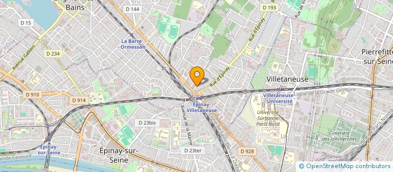 localisation de l'entreprise BRAIN REVOLUTION  DEUIL-LA-BARRE