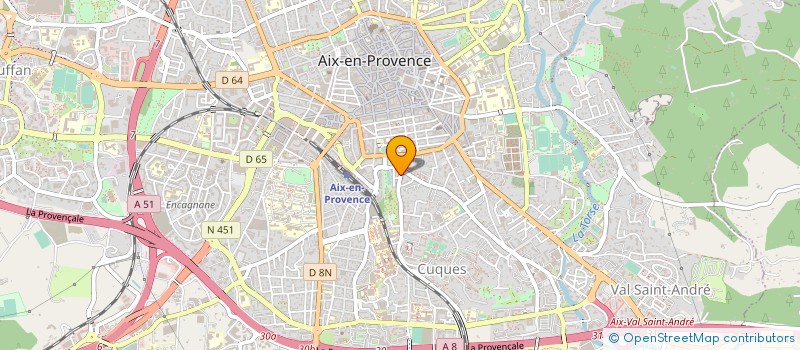 localisation de l'entreprise BRAINBOX à AIX-EN-PROVENCE