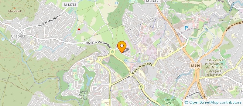 localisation de l'entreprise BRAINCHILD  GRABELS