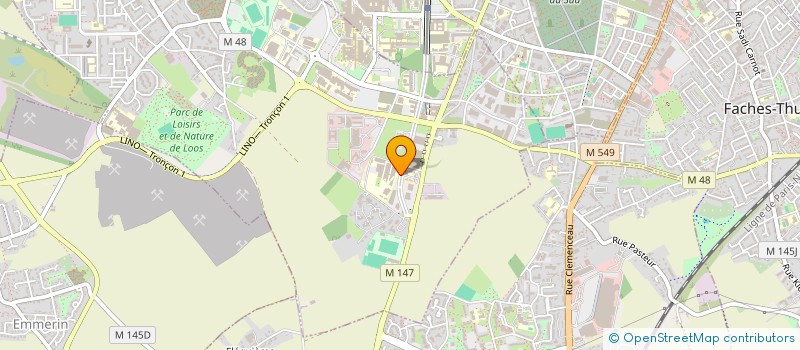 localisation de l'entreprise BRAINDEX à LOOS