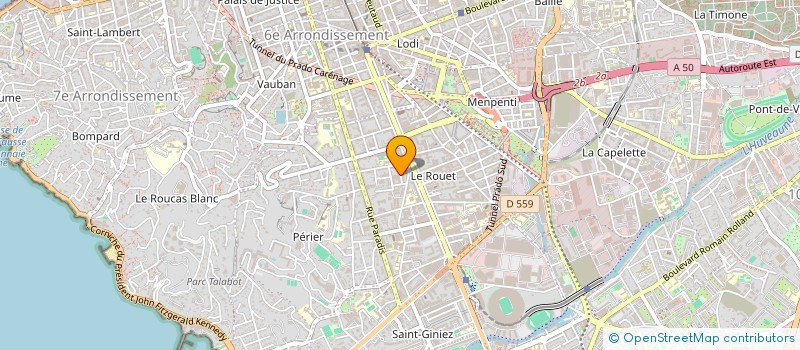 localisation de l'entreprise BRAINERZ à MARSEILLE