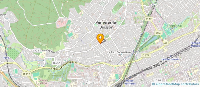 localisation de l'entreprise BRAINFOOD CONCEPT à VERRIERES-LE-BUISSON
