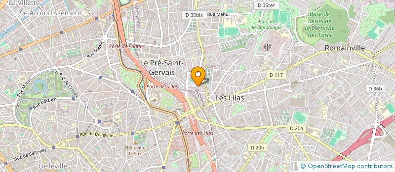 localisation de l'entreprise BRAINJUICE à LE PRE-SAINT-GERVAIS