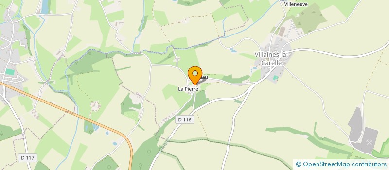 localisation de l'entreprise BRAINOPS  VILLAINES-LA-CARELLE