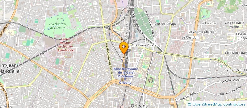 localisation de l'entreprise BRAINSHARE à ORLEANS