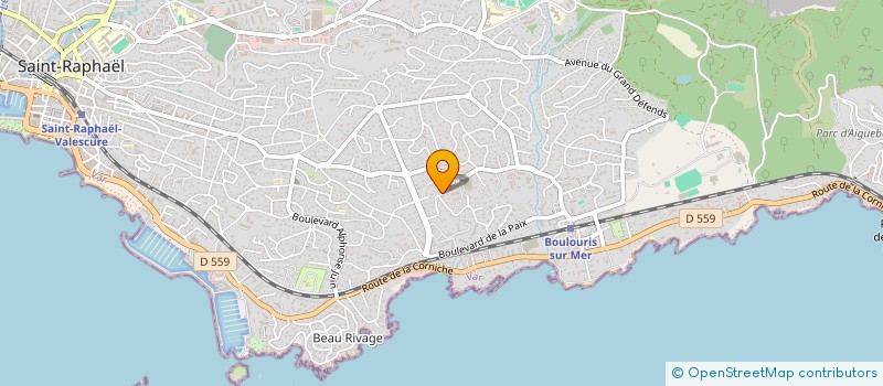 localisation de l'entreprise BRAINSTEREL NETWORKS  SAINT-RAPHAEL