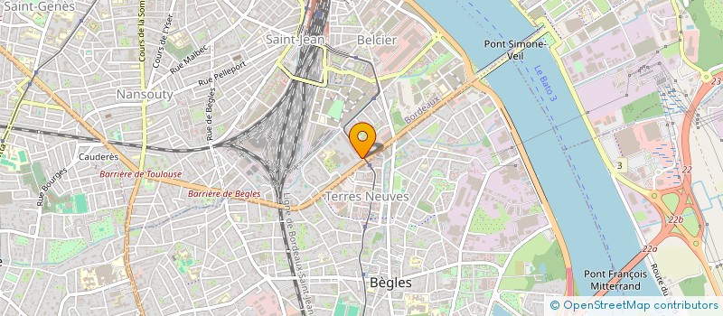 localisation de l'entreprise BRAINSTORMHCR  BORDEAUX