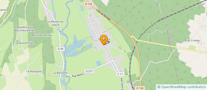 localisation de l'entreprise BRAINSTY  GLOS-SUR-RISLE