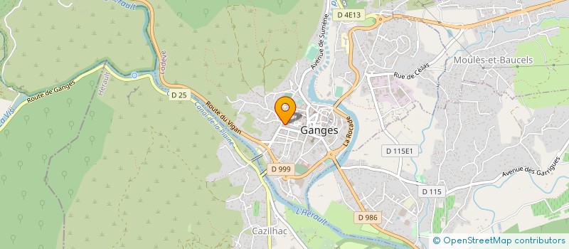 localisation de l'entreprise BRAINWASH à GANGES