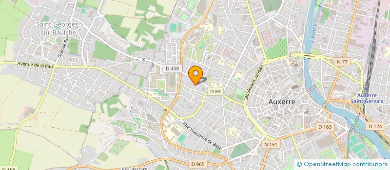 localisation de l'entreprise BRAINYTECH à AUXERRE