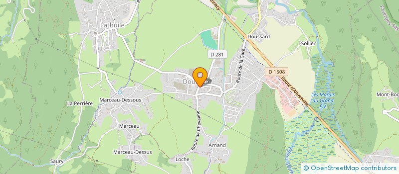 localisation de l'entreprise BRAISE à DOUSSARD