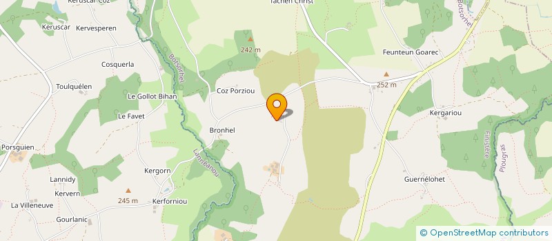 localisation de l'entreprise BRAISE ET CENDRE  BOTSORHEL