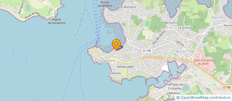 localisation de l'entreprise BRAISES SONORES  ARZON