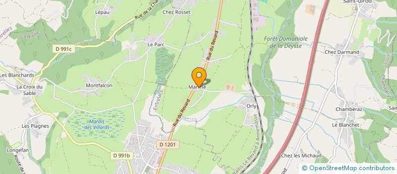 localisation de l'entreprise BRAISSAND  ENTRELACS