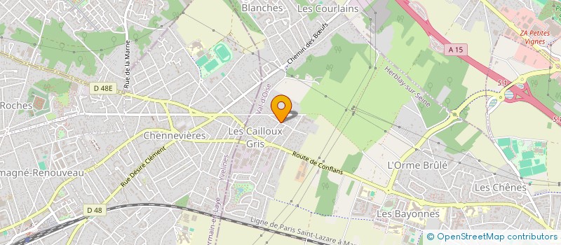 localisation de l'entreprise BRAJESDY  HERBLAY-SUR-SEINE