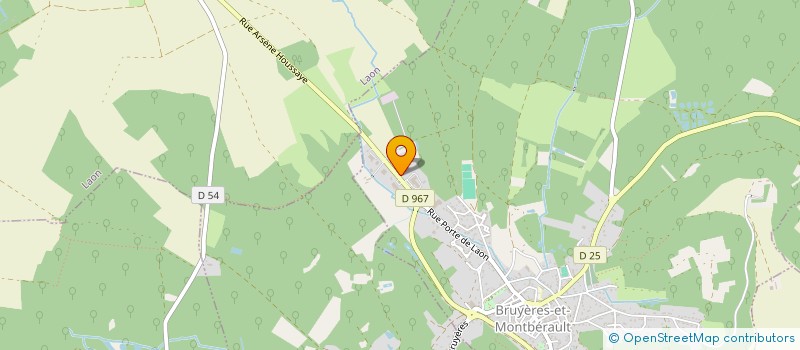 localisation de l'entreprise BRAKE STORE.COM à BRUYERES-ET-MONTBERAULT