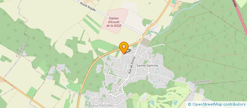 localisation de l'entreprise BRALI  FEUCHEROLLES