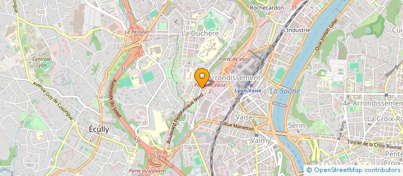 localisation de l'entreprise BRALLAC'H SAS  LYON