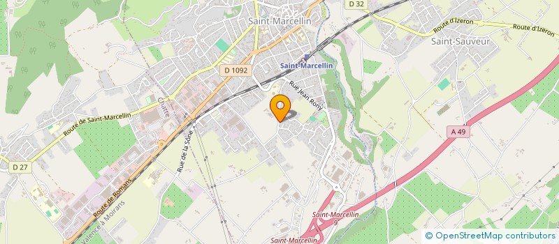 localisation de l'entreprise BRAM à SAINT-SAUVEUR