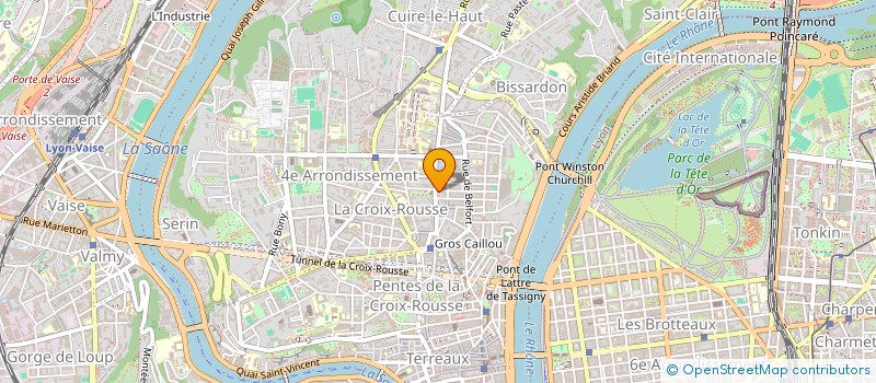 localisation de l'entreprise BRAM à LYON