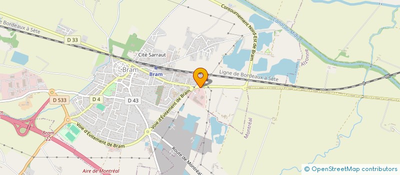 localisation de l'entreprise BRAM AUTOMOBILES  BRAM