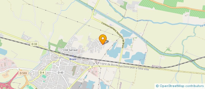 localisation de l'entreprise BRAM IN LINE (DANSES COUNTRY ET NEW LINE)  BRAM