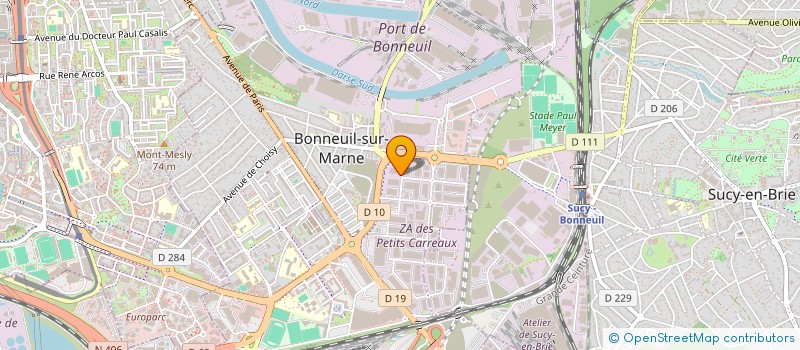 localisation de l'entreprise BRAMA à BONNEUIL-SUR-MARNE