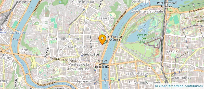 localisation de l'entreprise BRAMANT  LYON