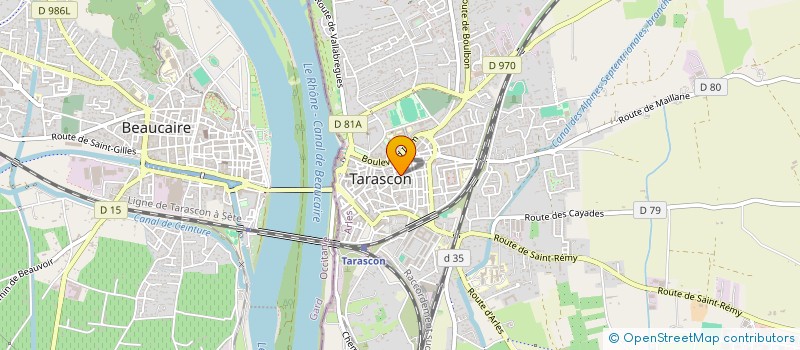 localisation de l'entreprise BRAMAR à TARASCON