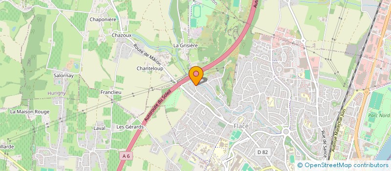 localisation de l'entreprise BRAMAS NETTOYAGE à CHARNAY-LES-MACON