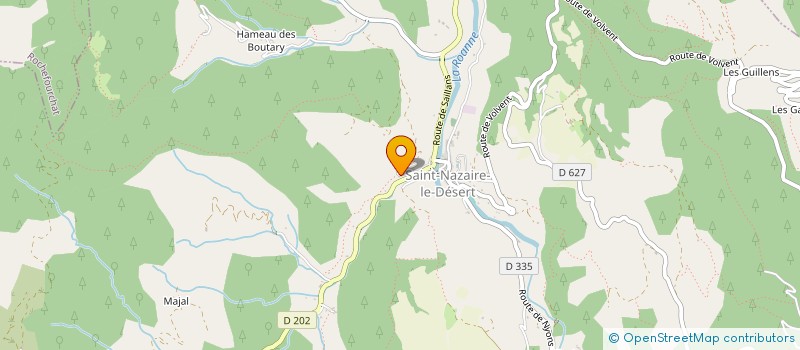 localisation de l'entreprise BRAME FAN  SAINT-NAZAIRE-LE-DESERT