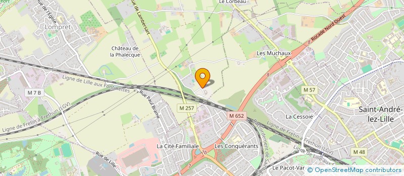 localisation de l'entreprise BRAME I  VERLINGHEM