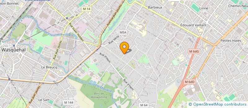 localisation de l'entreprise BRAME IMMOBILIER à CROIX