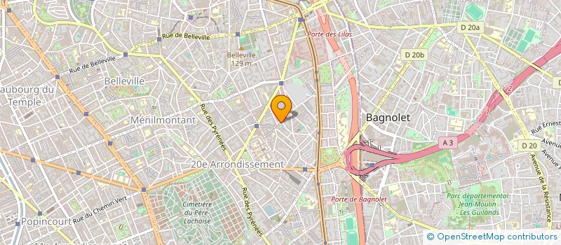 localisation de l'entreprise BRAMO  PARIS