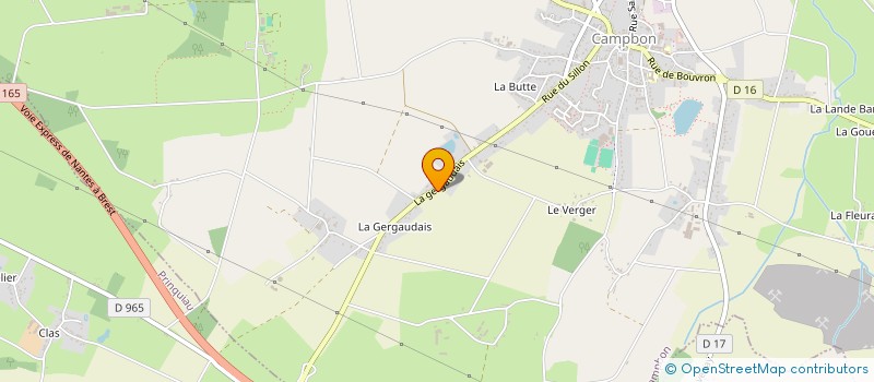 localisation de l'entreprise BRAMONT à CAMPBON