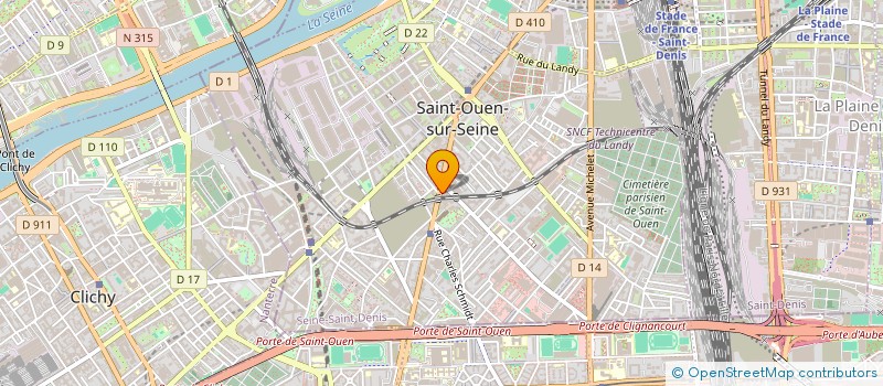 localisation de l'entreprise BRAMS BAT à SAINT-OUEN-SUR-SEINE