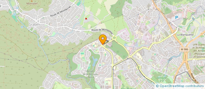 localisation de l'entreprise BRAMSO CONSEIL à MONTPELLIER