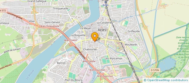 localisation de l'entreprise BRAN EXPERTISE  ARLES