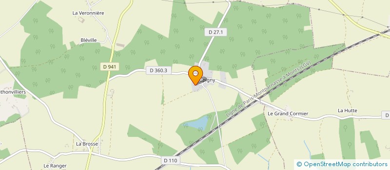 localisation de l'entreprise BRAN MUSIC à DANGEAU