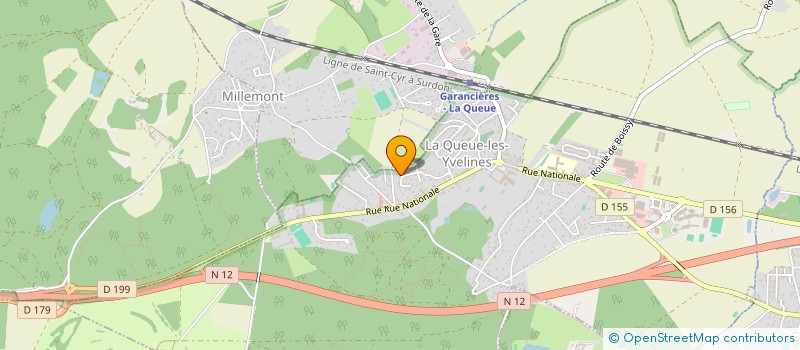 localisation de l'entreprise BRANALCA  LA QUEUE-LES-YVELINES