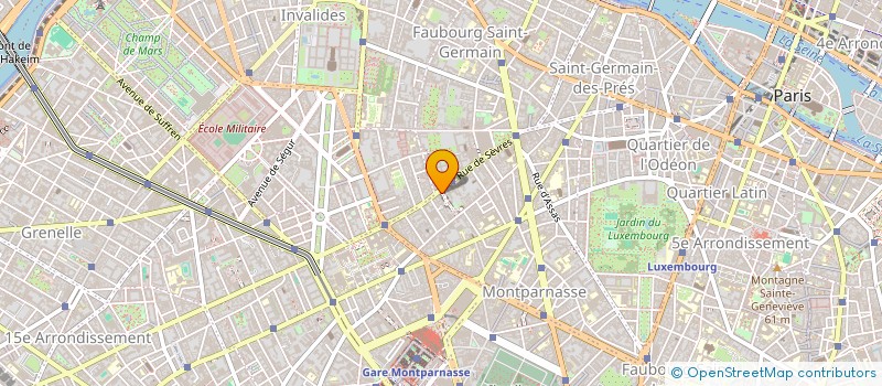 localisation de l'entreprise BRANAR  PARIS