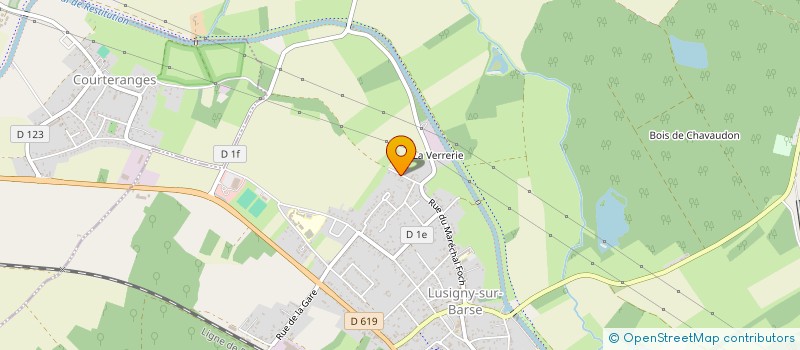 localisation de l'entreprise BRANBENDICY DIFFUSION à LUSIGNY-SUR-BARSE