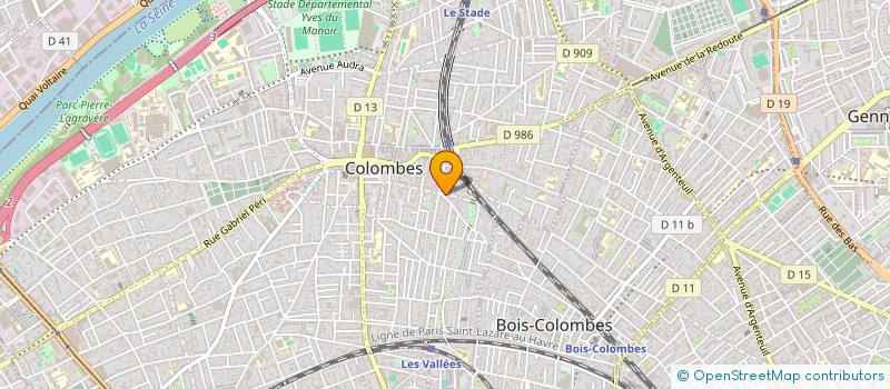 localisation de l'entreprise BRANCALEONE à COLOMBES