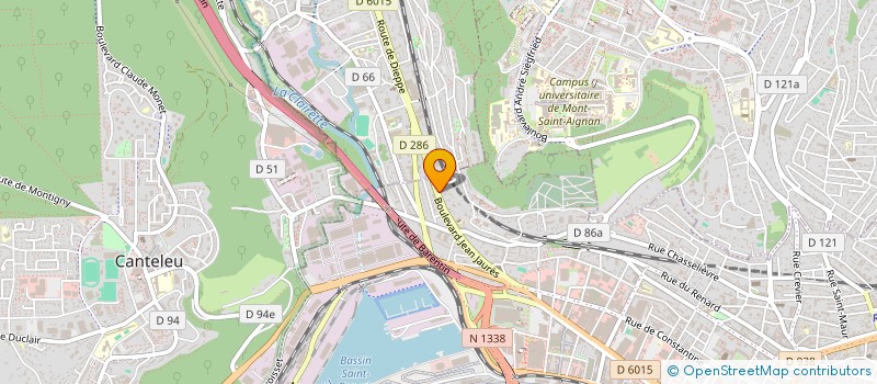 localisation de l'entreprise BRANCHARD DENTAIRE  ROUEN