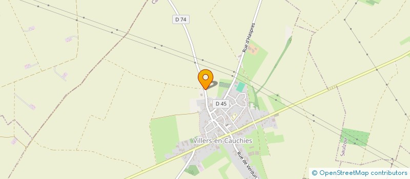 localisation de l'entreprise BRANCHART  VILLERS-EN-CAUCHIES